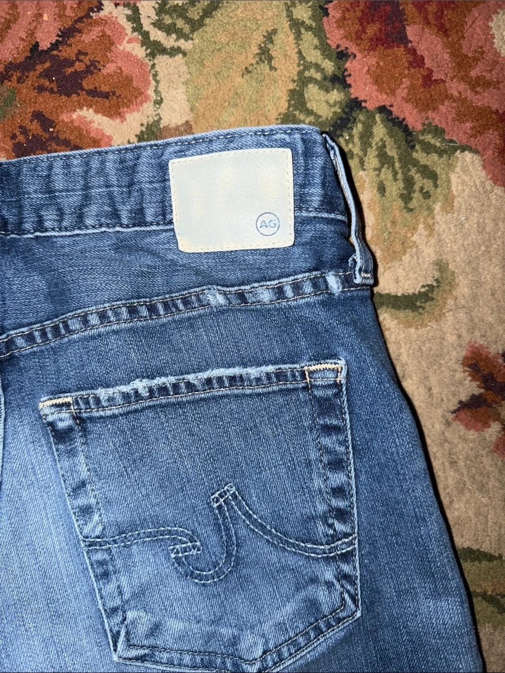 Ag Adriano Goldschmied The Ex-Boyfriend Slim Jeans The Slouchy Jean Size 26